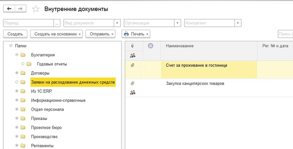 Период в документах. 1с документооборот внутренние документы. Карточка документа в 1с документооборот. Внутренний документооборот 1с. Структура папок внутренних документов в 1с.